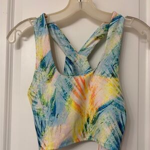 Gottex Studio Multicolor Palm Sports Bra